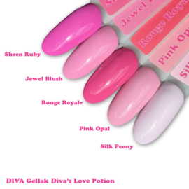 DIVA One Coat Gellak Jewel Blush 6 ml