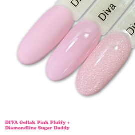 DIVA Gellak Sugar Diva's Pink Fluffy 10 ml