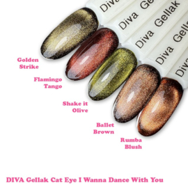DIVA Gellak Cat Eye Shake it Olive 10 ml