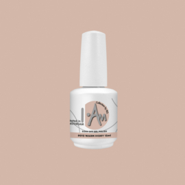 I.Am by BO. Soak Off Gel Polish #015 Warm Ivory (15ml)
