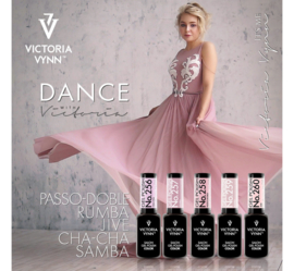 Victoria Vynn Salon Gel Polish Color - Dance Collectie - 259 Rumba - 8 ml. - Nude Shimmer