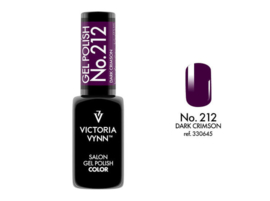 Victoria Vynn™  Salon Gel Polish Color 212 - 8 ml. - Dark Crimson