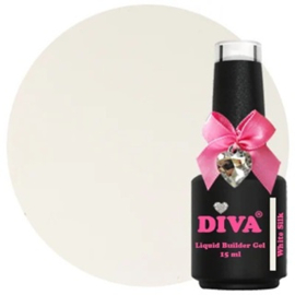 DIVA Liquid Builder Gel White Silk 15 ml