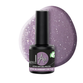 I.Am Soak Off Gel Polish #136 Blueberry Pie (7ml)