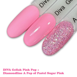 DIVA Gellak Pink Pop 10 ml
