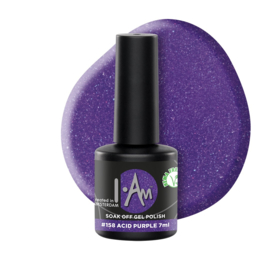 I.Am Soak Off Gel Polish #158 Acid Purple (7ml)