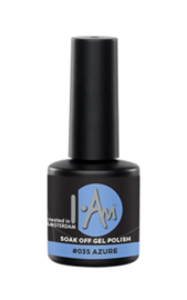 I.Am Soak Off Gel Polish #035 Azure (7ml)