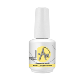 I.Am by BO. Soak Off Gel Polish #208 Lazy Lemon (15ml)