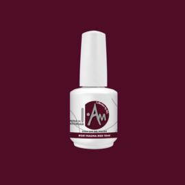 I.Am by BO. Soak Off Gel Polish #081 Magma Red (15ml)