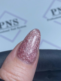 PNS B Bottle Vintage Rose Glitter