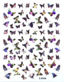 Butterfly Collectie Laser Stickers 10 pcs