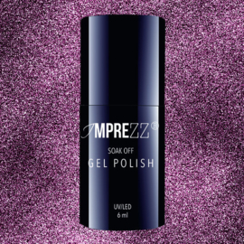 IMPREZZ® Gellak  25 Oudroze Glitter 6 ml.