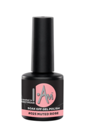 I.Am Soak Off Gel Polish #025 Muted Rose (7ml)