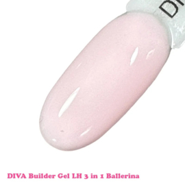 DIVA Builder Gel LOW HEAT 3-in-1 Ballerina 15 ml