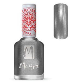 Moyra Stamping Nail Polish Chrome Silver 12ml sp25