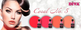 DIVA Gellak Coral Soleil 10 ml #
