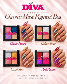DIVA Electric Dream Pigment Box No. 3 – 4 Kleuren