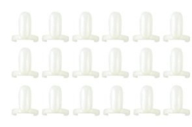 PNS 50 stuks bottle clips CLEAR/Transparant