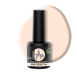 I.Am Soak Off Gel Polish #009 Creamy (7ml)