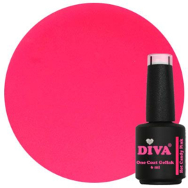 DIVA One Coat Gellak Hot Candy Pink