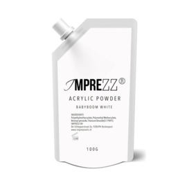 IMPREZZ® acrylpoeder Refill Babyboom White 100 gr.