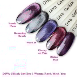 Diva Gellak Cat Eye I Wanna Rock With You - Work it