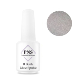 PNS B Bottle White Sparkle