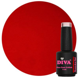 DIVA One Coat Gellak Firecracker Red