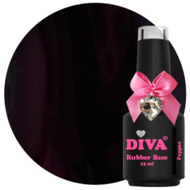 Diva Rubber Basecoat Pepper 15 ml