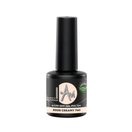 I.Am Soak Off Gel Polish #009 Creamy (7ml)