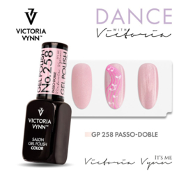Victoria Vynn Salon Gel Polish Color - Dance Collectie - 258 Passo-doble - 8 ml. - Roze Shimmer
