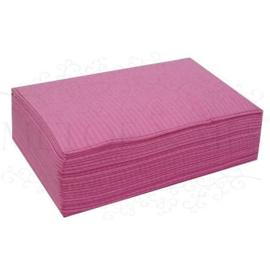 Table towels pink 125 stuks