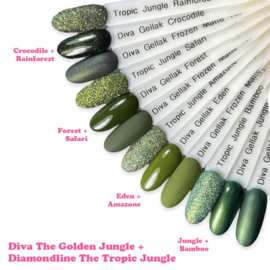DIVA Gellak The Golden Jungle Collection 4x 10 ml