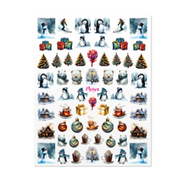 Moyra Watertransfer Sticker Collection No. 03 Winter