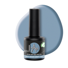 I.Am Soak Off Gel Polish #147 Denim Drift (7ml)