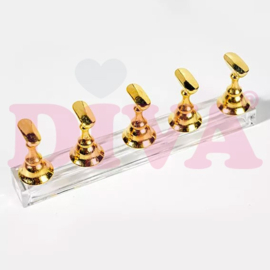 Diva Luxe Magnetic Nail Art Display Rosé Gold