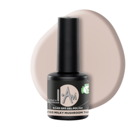 I.Am Soak Off Gel Polish #165 Milky Mushroom (7ml)