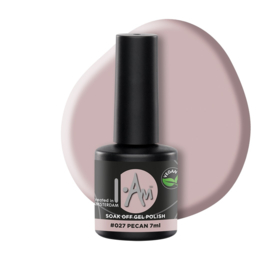 I.Am Soak Off Gel Polish #027 Pecan (7ml)