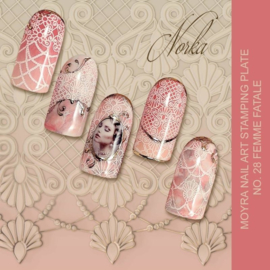 Moyra Stamping Plaat 28 Femme Fatale