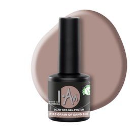 I.Am  Soak Off Gel Polish #143 Grain of Sand (7ml)