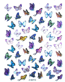 Butterfly Collectie Laser Stickers 10 pcs