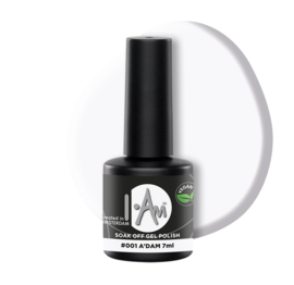 I.Am Soak Off Gel Polish #001 A'dam (7ml)