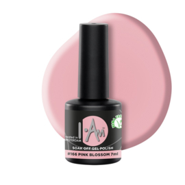 I.Am Soak Off Gel Polish #166 Pink Blossom (7ml)