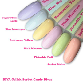 DIVA Gellak Sorbet Candy Divas Collection 6x 6 ml