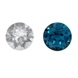 Aurora Chaton A1088 Crystal Blue Zircon 6mm