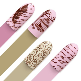 Moyra Stamping Plaat 05 Vintage