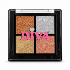 DIVA Golden Hour Pigment Box No. 2 - 4 Kleuren