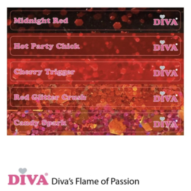 DIVA Colorpop Stickers Diva's Flame of Passion