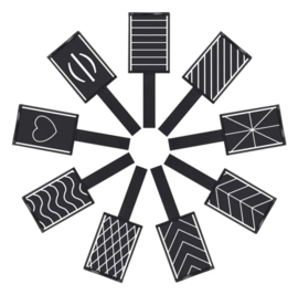PNS Magneet Set van 9 magneten