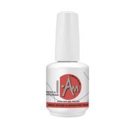 I.Am by BO. Soak Off Gel Polish #062 Spiced Clementine (15ml)